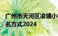 广州市天河区凌塘小学心理教师招聘要求+报名方式2024