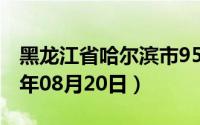 黑龙江省哈尔滨市95号汽油价格查询（2024年08月20日）