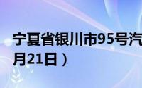 宁夏省银川市95号汽油价格查询（2024年08月21日）