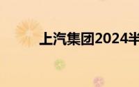 上汽集团2024半年报盈利66.3亿