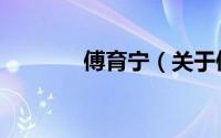 傅育宁（关于傅育宁的简介）