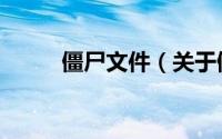 僵尸文件（关于僵尸文件的简介）