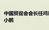 中国贸促会会长任鸿斌会见小鹏汽车董事长何小鹏