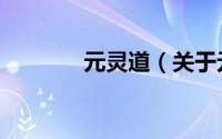 元灵道（关于元灵道的简介）
