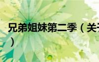 兄弟姐妹第二季（关于兄弟姐妹第二季的简介）