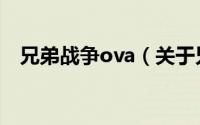 兄弟战争ova（关于兄弟战争ova的简介）