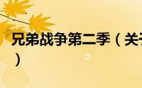 兄弟战争第二季（关于兄弟战争第二季的简介）