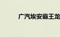广汽埃安霸王龙9月销量9447辆