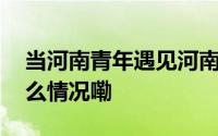 当河南青年遇见河南非遗自豪感拉满 到底什么情况嘞