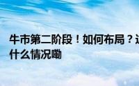 牛市第二阶段！如何布局？这几个领域都有大机会…… 到底什么情况嘞