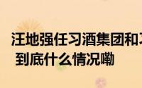 汪地强任习酒集团和习酒股份“双料”董事长 到底什么情况嘞