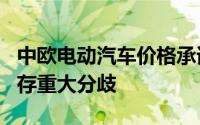 中欧电动汽车价格承诺谈判已进行8轮磋商 仍存重大分歧