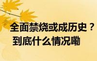 全面禁烧或成历史？多省探索秸秆限时焚烧！ 到底什么情况嘞