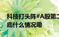 科技打头阵#A股第二轮上涨谁是主力#？ 到底什么情况嘞