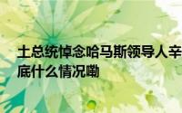 土总统悼念哈马斯领导人辛瓦尔 批评美西方纵容以色列 到底什么情况嘞