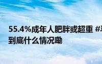 55.4%成年人肥胖或超重 #马来西亚再提含糖饮料消费税# 到底什么情况嘞
