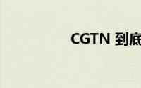 CGTN 到底什么情况嘞