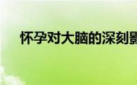 怀孕对大脑的深刻影响 到底什么情况嘞