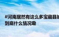 #河南居然有这么多宝藏县城# 个个都有自己的拿手产业！ 到底什么情况嘞