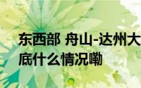 东西部 舟山-达州大宗物资产业联盟成立 到底什么情况嘞