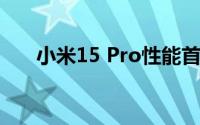 小米15 Pro性能首测 到底什么情况嘞