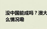 没中国能成吗？澳大利亚部长这么说 到底什么情况嘞