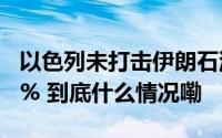 以色列未打击伊朗石油设施 国际油价大跌超5% 到底什么情况嘞