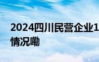 2024四川民营企业100强榜单出炉 到底什么情况嘞