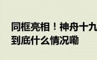 同框亮相！神舟十九号航天员乘组简历来了 到底什么情况嘞