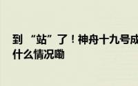 到 “站”了！神舟十九号成功对接空间站天和核心舱 到底什么情况嘞