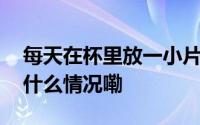 每天在杯里放一小片健脾消食还助睡眠 到底什么情况嘞