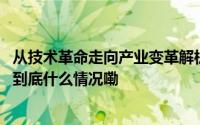 从技术革命走向产业变革解析高新技术产业的数字发展趋势 到底什么情况嘞