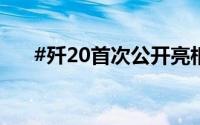 #歼20首次公开亮相# 到底什么情况嘞