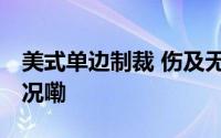 美式单边制裁 伤及无辜仍不收手 到底什么情况嘞