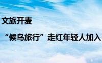 文旅开麦|“候鸟旅行”走红年轻人加入“候鸟”行列 到底什么情况嘞