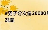 #男子分次偷20000斤冬瓜被抓# 到底什么情况嘞