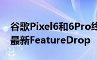 谷歌Pixel6和6Pro终于开始接收12月更新的最新FeatureDrop
