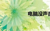 电脑没声音怎么设置