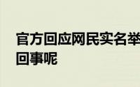官方回应网民实名举报两名法官 具体是怎么回事呢