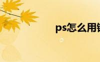 ps怎么用钢笔画线条