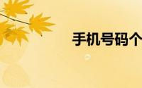 手机号码个人信息查询