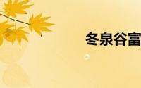 冬泉谷富瑟银矿点