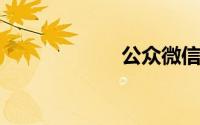 公众微信平台官网