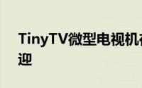 TinyTV微型电视机在Kickstarter上大受欢迎