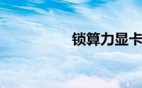 锁算力显卡是什么意思
