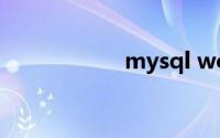 mysql workbench