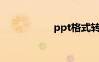 ppt格式转换成word