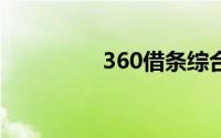 360借条综合评估未通过