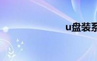 u盘装系统软件