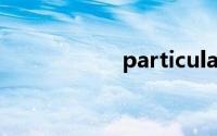particular安装教程